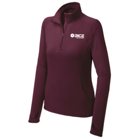 Ladies Sport-Tek Sport-Wick Stretch 1/4-Zip Pullover