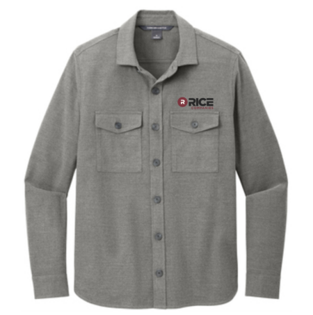 Men's Mercer+Mettle Long Sleeve Twill Overshirt